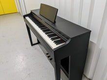 Load image into Gallery viewer, Yamaha clavinova CLP-525 digital piano in satin black colour stock # 22314