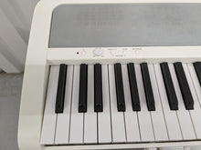 Load image into Gallery viewer, Korg B1 digital piano / keyboard with stand and 3 pedals in white stock # 22322