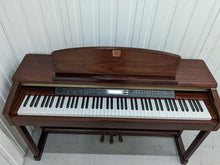 Load image into Gallery viewer, Yamaha Clavinova CLP-150 Digital Piano with stool in mahogany stock nr 22332