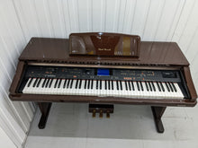 Load image into Gallery viewer, Technics SX-PR900M digital piano ensemble in glossy polished mahogany stock number 22329