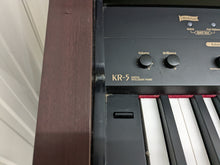 Load image into Gallery viewer, Roland KR-5 Intelligent Digital Piano and stool, 88 weighted keys stock # 22339