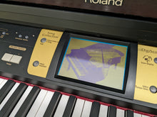 Load image into Gallery viewer, Roland KR-5 Intelligent Digital Piano and stool, 88 weighted keys stock # 22339