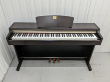 Load image into Gallery viewer, Yamaha Clavinova CLP-220 Digital Piano and stool in rosewood, stock no 22349