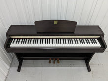 Load image into Gallery viewer, Yamaha Clavinova CLP-220 Digital Piano and stool in rosewood, stock no 22349