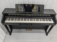 Load image into Gallery viewer, Roland HP-505 Digital Piano in glossy black wooden action keys  Stock  nr 22343