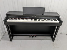 Load image into Gallery viewer, Yamaha clavinova CLP-625 digital piano in satin black colour stock # 22340