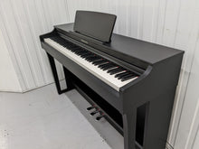 Load image into Gallery viewer, Yamaha clavinova CLP-625 digital piano in satin black colour stock # 22340