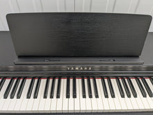 Load image into Gallery viewer, Yamaha clavinova CLP-625 digital piano in satin black colour stock # 22340