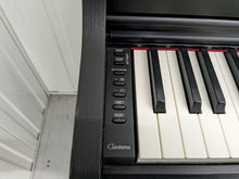 Load image into Gallery viewer, Yamaha clavinova CLP-625 digital piano in satin black colour stock # 22340