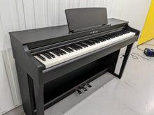 Load image into Gallery viewer, Yamaha clavinova CLP-625 digital piano in satin black colour stock # 22340