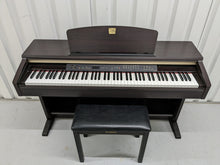 Load image into Gallery viewer, Yamaha Clavinova CLP-120 Digital Piano and stool in rosewood stock # 22360