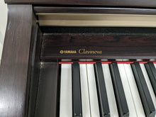 Load image into Gallery viewer, Yamaha Clavinova CLP-120 Digital Piano and stool in rosewood stock # 22360