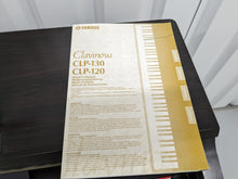 Load image into Gallery viewer, Yamaha Clavinova CLP-120 Digital Piano and stool in rosewood stock # 22360