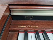 Load image into Gallery viewer, Yamaha Clavinova CLP-240 Digital Piano in mahogany stock nr 22358