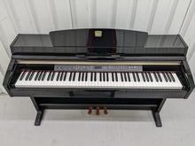 Load image into Gallery viewer, Yamaha Clavinova CLP-240PE Digital Piano polished GLOSSY BLACK stock # 22361