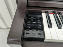 Load image into Gallery viewer, Yamaha Clavinova CLP-535 and matching stool in dark rosewood stock # 22354
