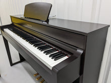 Load image into Gallery viewer, Yamaha Clavinova CLP-535 and matching stool in dark rosewood stock # 22354