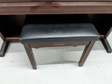 Load image into Gallery viewer, Yamaha Clavinova CVP-403 Polished Mahogany Digital Piano arranger stock # 22359