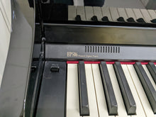 Load image into Gallery viewer, Roland HP-506 Digital Piano glossy black wooden action keys wi-fi Stock nr 22364