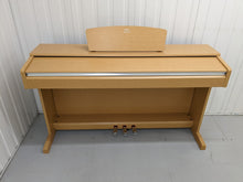 Load image into Gallery viewer, Yamaha Arius YDP-141 digital piano in light oak stock # 22365