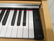 Load image into Gallery viewer, Yamaha Arius YDP-141 digital piano in light oak stock # 22365
