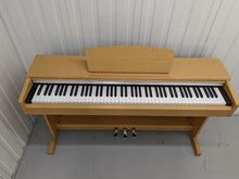 Load image into Gallery viewer, Yamaha Arius YDP-141 digital piano in light oak stock # 22365