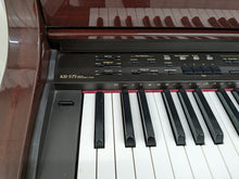 Load image into Gallery viewer, Roland KR-575 Intelligent Digital Piano / arranger glossy mahogany stock # 22381