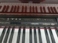 Load image into Gallery viewer, Roland KR-575 Intelligent Digital Piano / arranger glossy mahogany stock # 22381