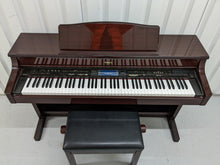 Load image into Gallery viewer, Roland KR-575 Intelligent Digital Piano / arranger glossy mahogany stock # 22381