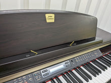 Load image into Gallery viewer, Yamaha Clavinova CLP-150 Digital Piano in dark rosewood colour stock nr 22380