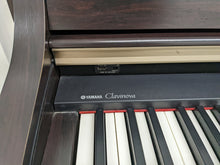 Load image into Gallery viewer, Yamaha Clavinova CLP-340 Digital Piano and stool in dark rosewood stock # 22387