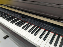 Load image into Gallery viewer, Yamaha Clavinova CLP-340 Digital Piano and stool in dark rosewood stock # 22387