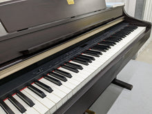 Load image into Gallery viewer, Yamaha Clavinova CLP-340 Digital Piano and stool in dark rosewood stock # 22387
