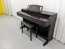 Load image into Gallery viewer, Yamaha Clavinova CLP-860 Digital Piano and stool in rosewood stock # 22370