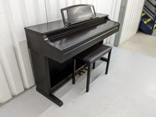 Load image into Gallery viewer, Yamaha Clavinova CLP-860 Digital Piano and stool in rosewood stock # 22370