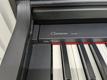 Load image into Gallery viewer, Yamaha Clavinova CLP-440 Digital Piano and stool in satin black stock no. 22379