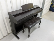 Load image into Gallery viewer, Kawai KDP80 Digital Piano in rosewood with double stool stock number 22367