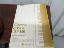 Load image into Gallery viewer, Yamaha Clavinova CLP-170 Digital Piano with stool in mahogany stock nr 22373