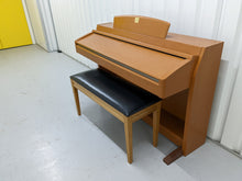 Load image into Gallery viewer, Yamaha Clavinova CLP-240 Digital Piano + stool cherry / light oak, stock nr 22375