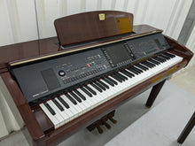 Load image into Gallery viewer, YAMAHA CLAVINOVA CVP-309PM DIGITAL PIANO + STOOL IN GLOSSY MAHOGANY stock 22371