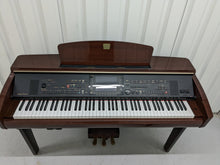 Load image into Gallery viewer, YAMAHA CLAVINOVA CVP-309PM DIGITAL PIANO + STOOL IN GLOSSY MAHOGANY stock 22371