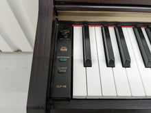 Load image into Gallery viewer, Yamaha Clavinova CLP-115 Digital Piano and stool in rosewood stock number 22388