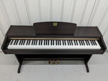 Load image into Gallery viewer, Yamaha Clavinova CLP-115 Digital Piano and stool in rosewood stock number 22388