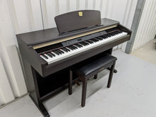 Load image into Gallery viewer, Yamaha Clavinova CLP-120 Digital Piano and stool in rosewood stock # 22374