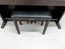 Load image into Gallery viewer, Yamaha Clavinova CLP-120 Digital Piano and stool in rosewood stock # 22374