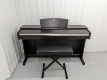 Load image into Gallery viewer, Yamaha Arius YDP-135 digital piano and stool in rosewood stock # 22392
