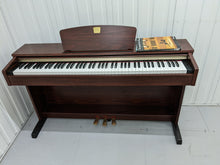 Load image into Gallery viewer, Yamaha Clavinova CLP-320 Digital Piano in mahogany, stock no 22386