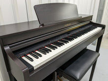 Load image into Gallery viewer, Yamaha Clavinova CLP-440 Digital Piano and stool in dark rosewood stock no. 22393