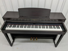 Load image into Gallery viewer, Yamaha Clavinova CLP-440 Digital Piano and stool in dark rosewood stock no. 22393