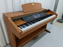 Load image into Gallery viewer, Yamaha Clavinova CVP-204 in cherry wood with matching stool. stock nr 22395